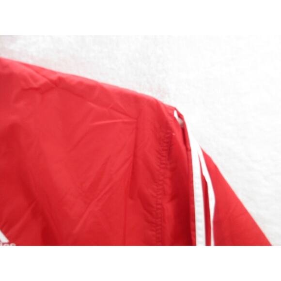 NWT Vtg Y2K 90s ADIDAS TEAM Jefferson Soccer Men XL Nylon Lined Full Zip Jacket - Picture 3 of 12